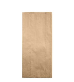 FSC® Kraft bag with side gussets L