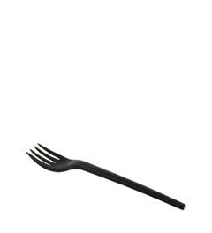 Re-usable CPLA Fork 16.8cm Black