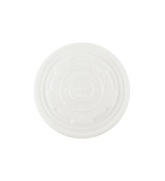 CPLA lid flat for food container 12-32 oz / 360-950 ml