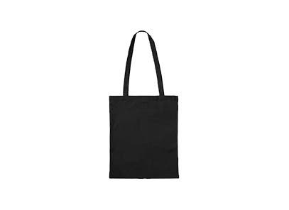 Bio cotton fairtrade carrier bag - Black