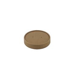 Kraft paper lid for 12 oz / 360 ml cup