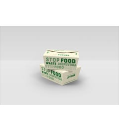 Paperwise Takeaway Food Box with Handle
