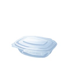 PLA clamshell 12.5 oz / 375 ml