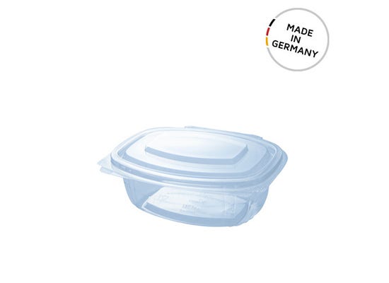 PLA clamshell 16 oz / 500 ml - Made in Germany