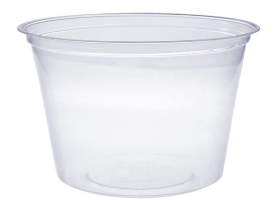 Eco-Products PLA Clear Rectangular Deli Lid Container - 24 oz - EP
