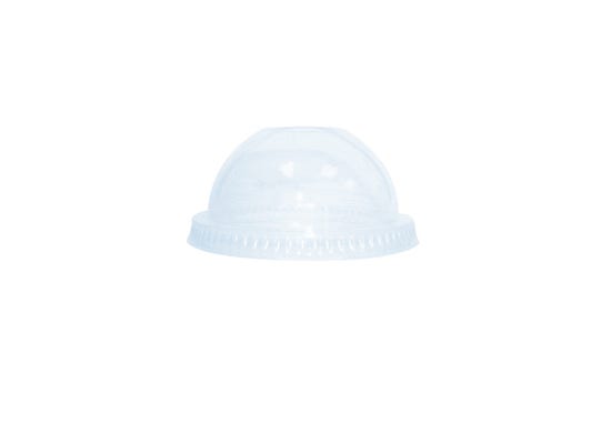 Dome lid with straw hole for BioWare