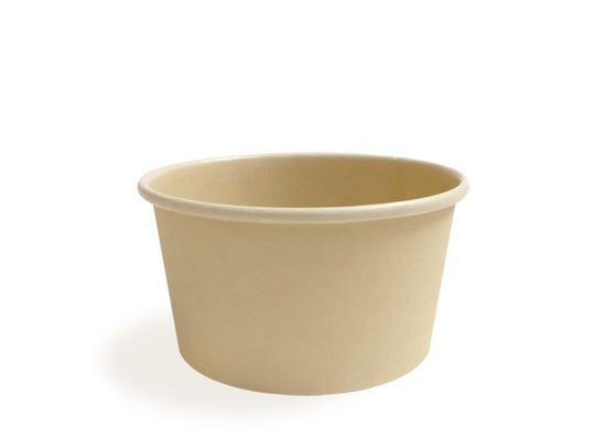 Bamboo Ice Cream Cup 8 oz / 240 ml