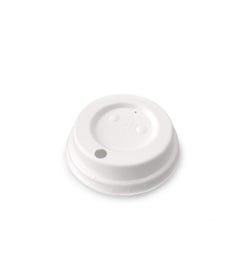 Sugarcane Lid for Coffee Cup 8 oz / 240 ml